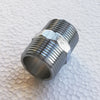 Niples nipplo da 3/8'' in ottone cromato MM