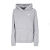 Nike Felpa Cappuccio Donna W Sportswear Club Fleece Std Hoodie White/black da donna