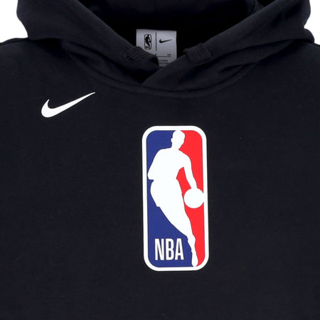 NIKE NBA Felpa Cappuccio Uomo Nba Essential Fleece Hoodie Team 31 Black da uomo