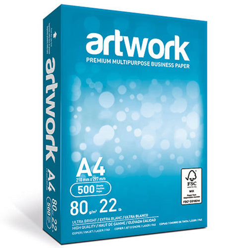 ARTWORK CARTA A4 80GR - 5 RISME