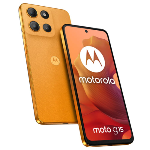 MOTOROLA MOTO G15 (ORANGE) - SMARTPHONE 6.7 - RAM 8GB - STORAGE 256GB - ITA