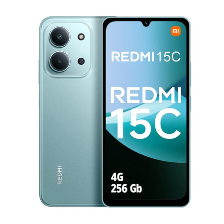 SMARTPHONE XIAOMI REDMI 15C NFC 4+4+256GB DS MINT GREEN