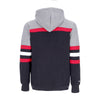 MITCHELL & NESS Felpa Cappuccio Uomo Nba Headcoach Hoodie Hardwood Classics Porbla Black da uomo