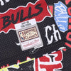 MITCHELL & NESS Canotta Basket Uomo Nba Slap Sticker Swingman Jersey Hardwood Classics No 7 Toni Kukoc 1997-98 Chibul Black da uomo