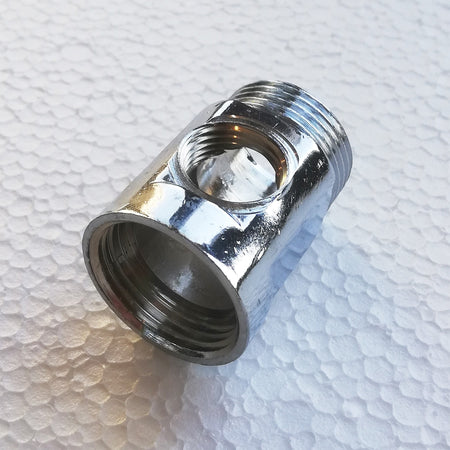Retrogruppo da 3/4" prolunga MF distanziale cromata