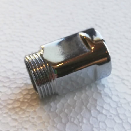 Retrogruppo da 3/4" prolunga MF distanziale cromata