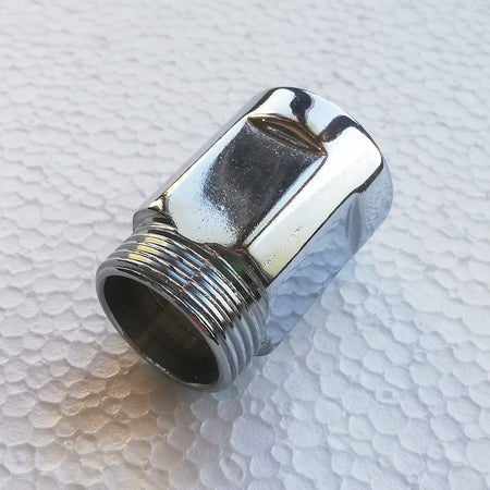 Retrogruppo da 3/4" prolunga MF distanziale cromata