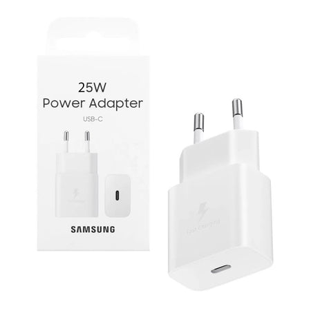 CARICABATTERIA DA RETE SAMSUNG SUPER FAST CHARGING 25W USB-C EP-T2510NWEGWW WHITE