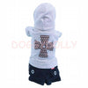 Abitino per cani Star Grey With Skirt Doggydolly