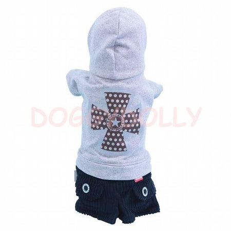 Abitino per cani Star Grey With Skirt Doggydolly