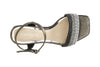 SANDALO GILDA EFFETTO LAMINATO CON MIGNON STRASS DAVANTI