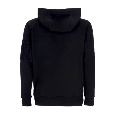 ALPHA INDUSTRIES Felpa Leggera Cappuccio Uomo Nasa Voyager Hoodie Black/black da uomo