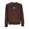 HUF Felpa Girocollo Uomo Megablast Crewneck Chocolate da uomo