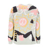 SANTA CRUZ Maglione Donna Breakers Scribble Knit Crew Multi da donna