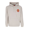 SANTA CRUZ Felpa Cappuccio Uomo Classic Dot Chest Hood Nickel da uomo