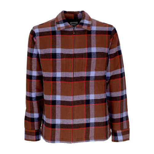 OBEY Camicia Imbottita Uomo Lloyd Shirt Jacket Sepia Multi da uomo