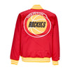 MITCHELL & NESS Giubbotto Bomber Uomo Nba Heavyweight Satin Jacket Houroc Original Team Colors da uomo