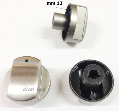 MANOPOLA ADATTA CUCINA INOX WHIRLPOOL IGNIS IMBOCCO 6 MM GAMBO 13 MM 1 PZ M 2547