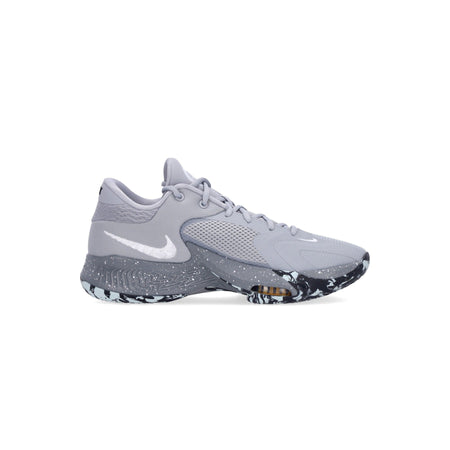 NIKE NBA Scarpa Alta Uomo Zoom Freak 4 Wolf Grey/white/cool Grey/black da uomo