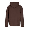 HUF Felpa Cappuccio Uomo Essentials Og Logo P/o Hoodie Chocolate da uomo