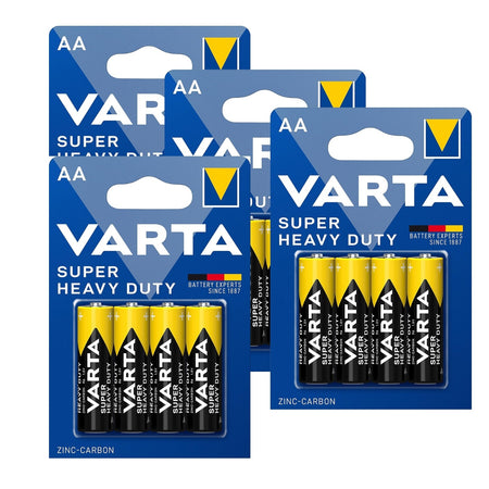 Varta Super Heavy Duty 48 Batterie Tipo AA Stilo