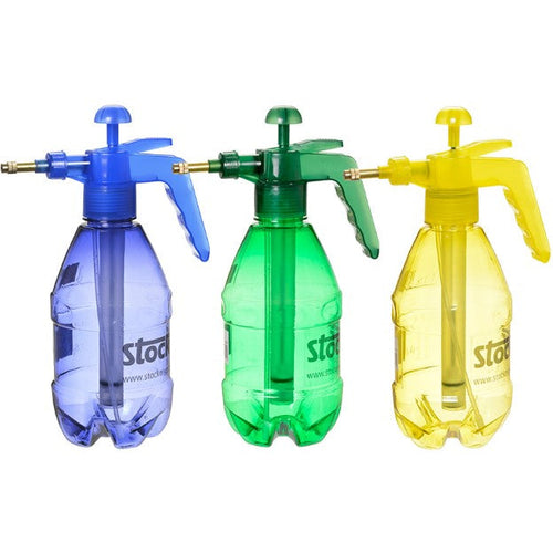 Pompa a Pressione COLOR Lt.1,5 Manuale con Valvola di Sicurezza Stocker