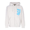 HUF Felpa Cappuccio Zip Uomo Megablast Full Zip Hoodie Athletic Heather da uomo