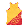 MITCHELL & NESS Canotta Tipo Basket Uomo Nba Big Face Fashion Tank 5.0 Hardwood Classics Houroc Yellow da uomo