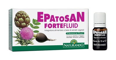 EPATOSAN FORTE FLUID integratore alimentare 10 flaconcini da 10 ml Naturando