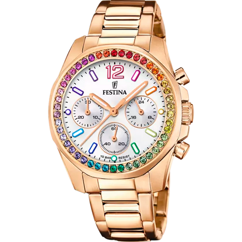Festina - OROLOGIO RAINBOW ARGENTO DONNA