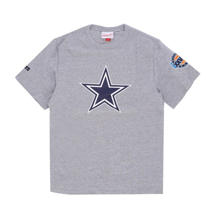 MITCHELL &amp; NESS Maglietta Uomo Nfl Team Origins Top Dalcow Grey Heather da uomo