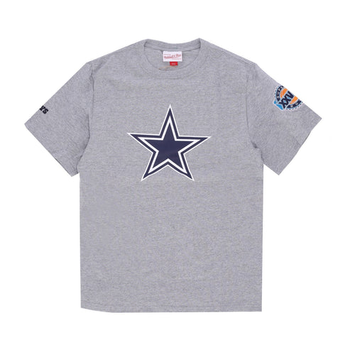MITCHELL & NESS Maglietta Uomo Nfl Team Origins Top Dalcow Grey Heather da uomo