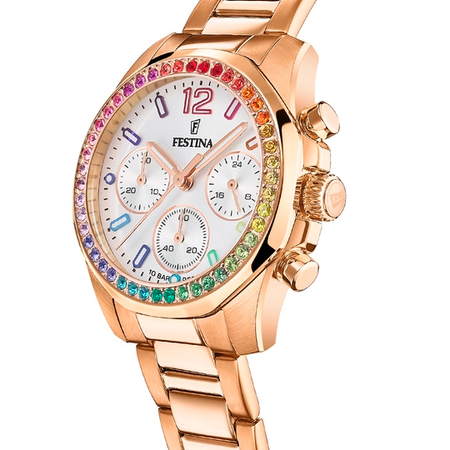 Festina - OROLOGIO RAINBOW ARGENTO DONNA