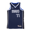 JORDAN NBA Canotta Basket Uomo Nba Statement Edition 22 Dri-fit Swingman Jersey No 77 Luka Doncic Dalmav College Navy da uomo