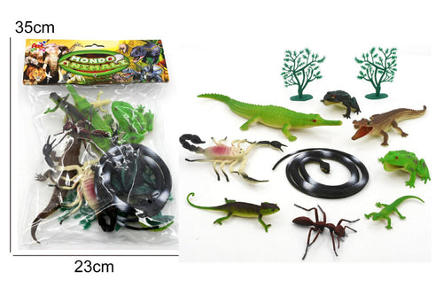 Busta Animali Stagno 11 Pezzi