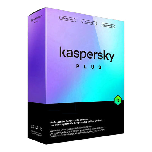 KASPERSKY PLUS - SOFTWARE SICUREZZA 5 DEVICE / 1Y - SUPERSLIMBOX (KL1042T5EFS-SSB)