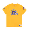 MITCHELL & NESS Maglietta Uomo Nfl Team Origins Top Losram Gold da uomo