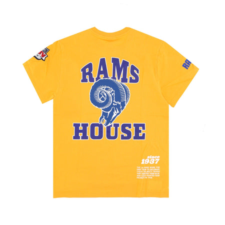 MITCHELL &amp; NESS Maglietta Uomo Nfl Team Origins Top Losram Gold da uomo