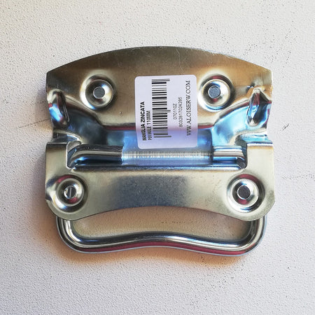 Maniglia in acciaio zincato per baule