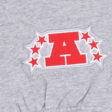 MITCHELL &amp; NESS Pantalone Tuta Felpato Uomo Nfl Team Origins Fleece Pant Bufbil Grey Heather da uomo