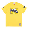 MITCHELL & NESS Maglietta Uomo Ncaa Team Origins Top Micwol Yellow da uomo