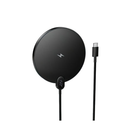 CARICABATTERIE WIRELESS HOCO 15W + CAVO USB-C CW62 NERO