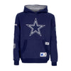 MITCHELL & NESS Felpa Cappuccio Uomo Nfl Team Origins Fleece Hoodie Dalcow Navy da uomo