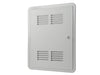 Sportello portello porta per gas in ABS bianco L 335 x H 435 x P 22mm per ispezione