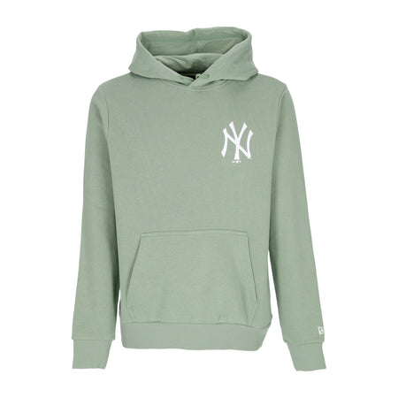 NEW ERA Felpa Cappuccio Uomo Mlb League Essential Bp Hoodie Neyyan Green Med da uomo