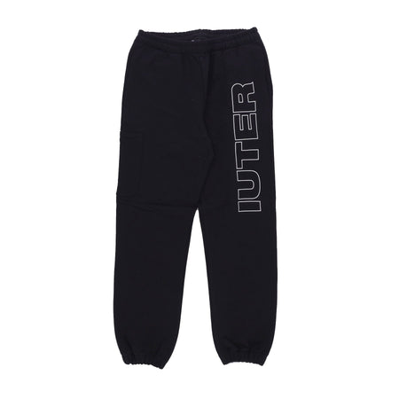 IUTER Pantalone Tuta Leggero Uomo Family Sweatpant Black da uomo