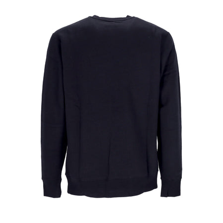 Nike Felpa Girocollo Uomo Club + Mlogo Brushed-back Crewneck Black da uomo