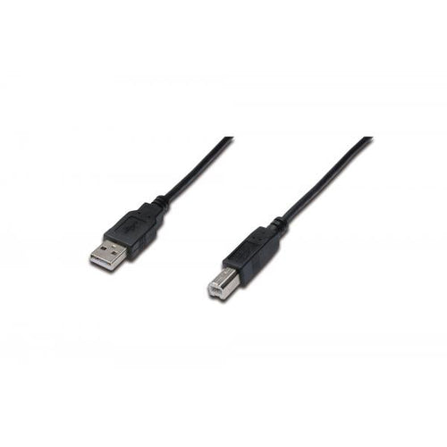 Cavo STAMPANTE USB 2.0 - Connettori A-B - Lunghezza 1.8 mt. - Nero