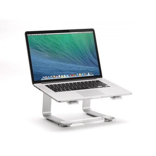 Griffin Elevator Argento, Trasparente (GRIFFIN ELEVATOR ALUMINIUMSTAND - APPLE MACBOOK PRO + NOTEBOOKS)