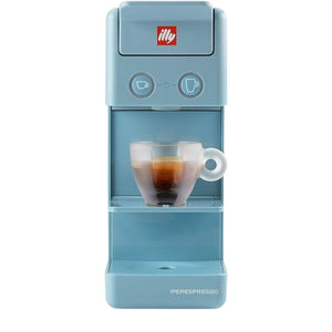 Illy Y3.3 Macchina da Caffe' a Capsule Iperespresso Azzurro